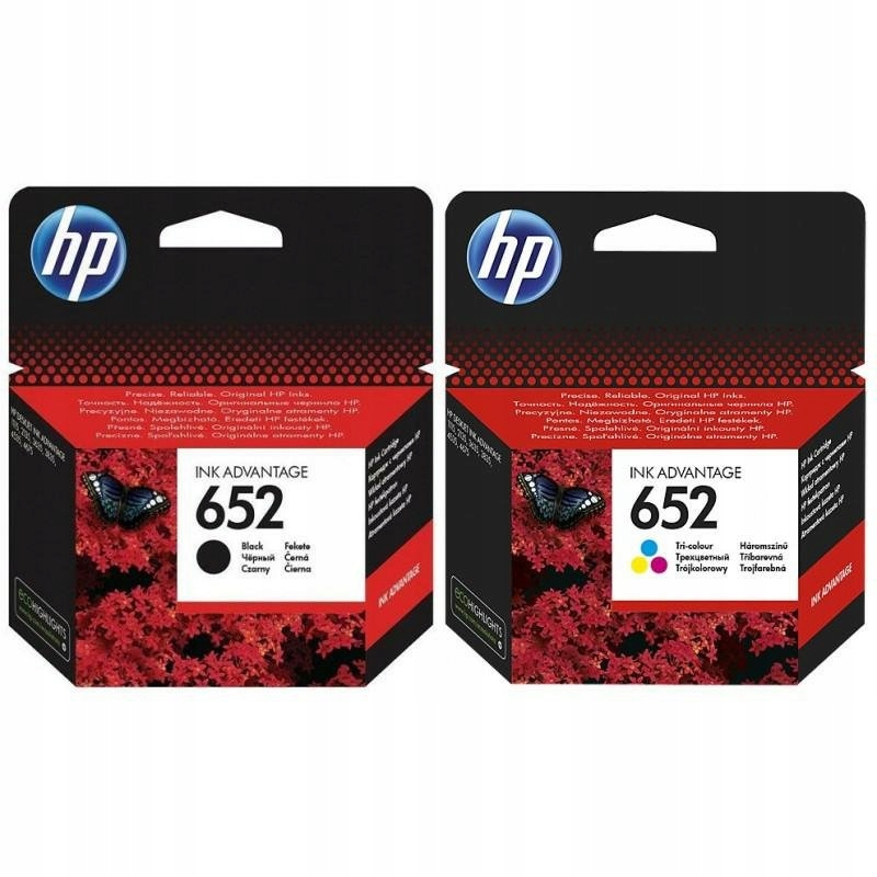 Súprava atramentov HP 652 F6V25AE F6V24AE BP